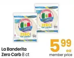 Safeway La Banderita Zero Carb offer