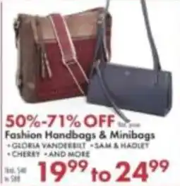 Boscov's Fashion Handbags & Minibags offer