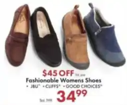 Boscov's Fashionable Womens Shoes offer