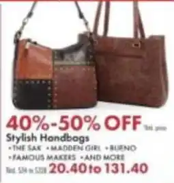 Boscov's Stylish Handbags offer