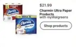 Walgreens Charmin Ultra Paper Products offer