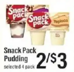 Lowes Foods Snack Pack Pudding offer