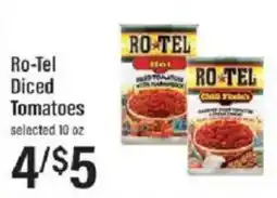 Lowes Foods Ro-Tel Diced Tomatoes offer