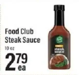 Lowes Foods Food Club Steak Sauce offer