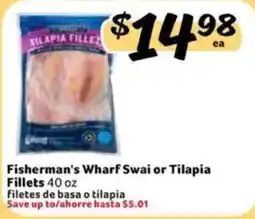 Fresco y Más Fisherman's Wharf Swai or Tilapia Fillets offer