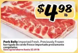 Fresco y Más Pork Belly offer