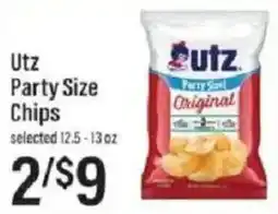 Lowes Foods Utz party size chips offer