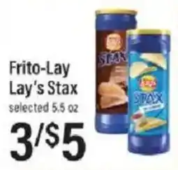 Lowes Foods Frito-Lay Lay's Stax offer