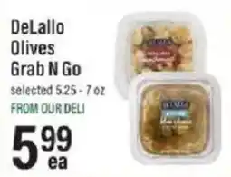 Lowes Foods DeLallo Olives Grab N Go offer