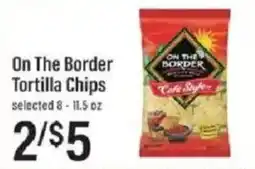 Lowes Foods On The Border Tortilla Chips offer