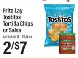 Lowes Foods Frito Lay Tostitos Tortilla Chips or Salsa offer
