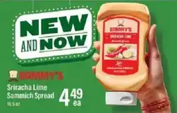 Lowes Foods Sammy's Sriracha Lime Sammich Spread offer
