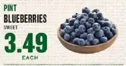 Lowes Foods Pint blueberries offer