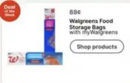 Walgreens Walgreens Food Storage Bags offer
