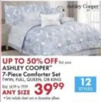 Ashley Cooper 7-Piece Comforter Set