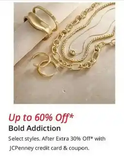 JC Penney Bold Addiction offer