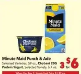 Minute Maid Punch & Ade