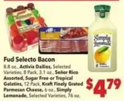 Vallarta Supermarkets Fud Selecto Bacon offer