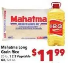 Vallarta Supermarkets Mahatma long grain rice offer