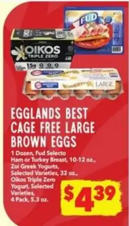 Vallarta Supermarkets Egglands Best Cage Free Large Brown Eggs offer