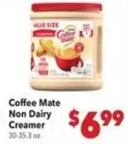 Vallarta Supermarkets Coffee Mate Non Dairy Creamer offer