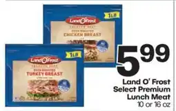 Harp's Market Land O' Frost Select Premium Lunch Meat offer