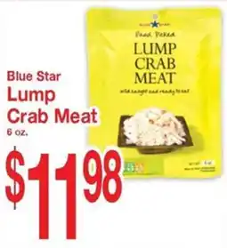 Super Saver Blue Star Lump Crab Meat offer