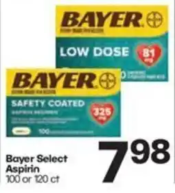 Harp's Market Bayer Select Aspirin offer