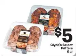 Harp's Market Clyde's Select Fritters offer