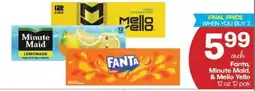 Harp's Market Fanta, Minute Maid, & Mello Yello offer