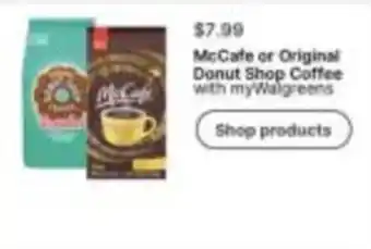 Walgreens McCafe or Original Donut Shop Coffee offer
