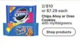 Walgreens Chips Ahoy or Oreo Cookies offer
