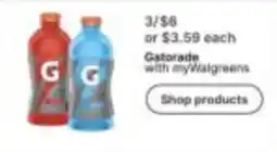Walgreens Gatorade offer