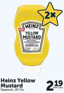 Food City Heinz Yellow Mustard offer