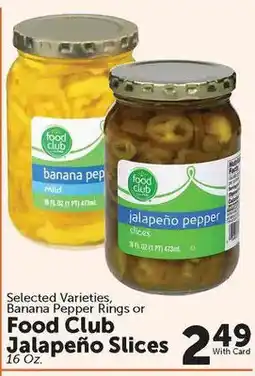 Food City Food Club Jalapeño Slices offer