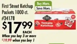Smart & Final First Street Tomato Ketchup offer