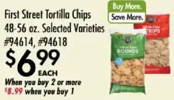 First Street Tortilla Chips