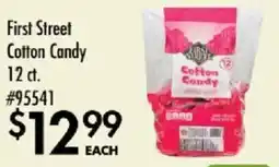 Smart & Final First Street cotton candy offer