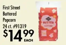 Smart & Final First Street Buttered Popcorn offer