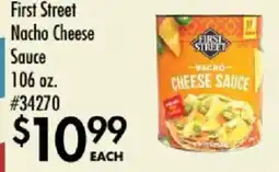 Smart & Final First Street nacho cheese sauce offer
