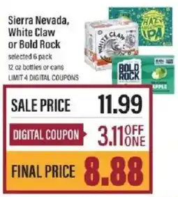 Lowes Foods Sierra Nevada, White Claw or Bold Rock offer