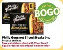 Fresco y Más Philly Gourmet Sliced Steaks offer