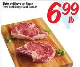 Fresh Beef Ribeye Steak Bone-In