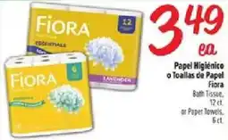 Fiesta Mart Fiora bath tissue offer