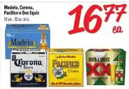 Fiesta Mart Modelo, Corona, Pacifico or Dos Equis offer