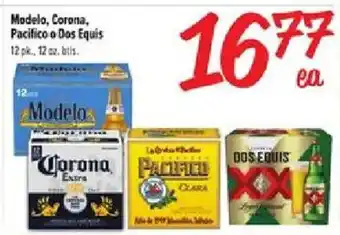 Modelo, Corona, Pacifico or Dos Equis