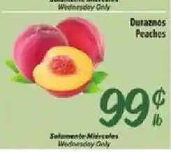Fiesta Mart Duraznos Peaches offer