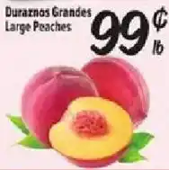 Fiesta Mart Duraznos Grandes Large Peaches offer
