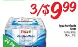 Fiesta Mart Fiesta purified water offer
