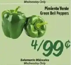 Fiesta Mart Green Bell Peppers offer